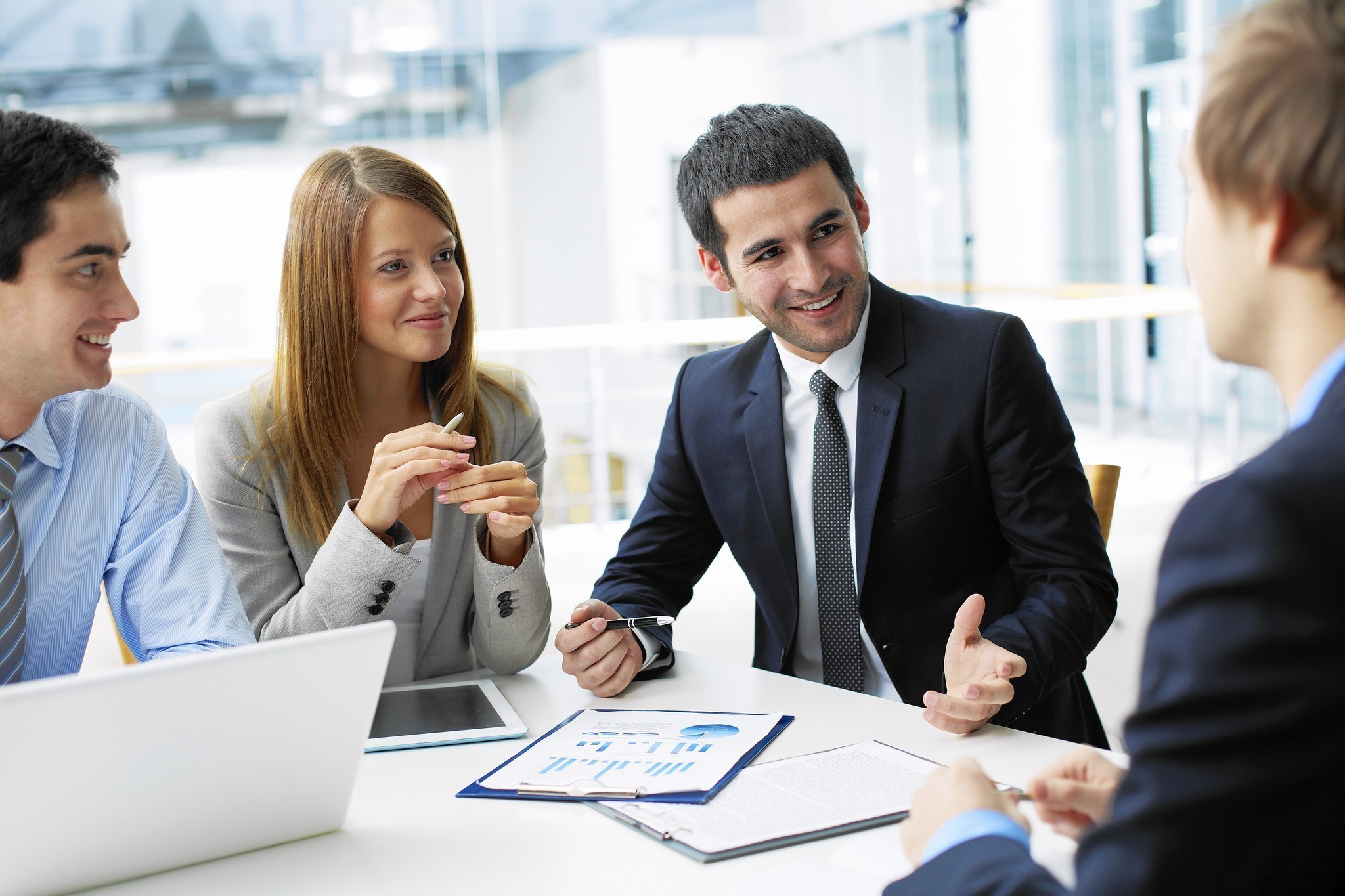 Interviewing candidates